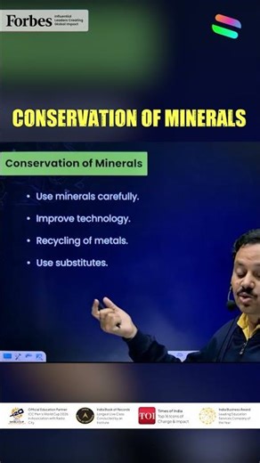 Conservation of Minerals ⛏️ Class 10 Geography Rapid Revision | Boards 2026