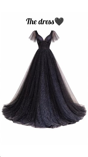 Midnight sparkle energy✨🖤#EveningGlam#BlackDressMagic#PrincessVibes#GoldenHourGlow#ElegantStyle#ootd