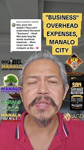 "BUSINESS", OVERHEAD EXPENSES, MANALO CITY Doc Abel Manalo #TheVETrepreneur Manalo Resort Hotel #ManaloCity #business #entrepreneurship #ManaloResortHotel #pricing #overhead #overheadexpenses #overheadcosts #crispypata #vet #ManaloCafe SDN - Superdog Nutrition IAGD - The International Animal Genetics Database Manalo K9 Technologies International Corporation Manalo Cafe & Manalo Unli Samgyupsal Manalo Group of Companies | Doc Abel Manalo