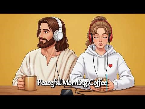 📖 Christian Cafe Jazz for Work & Study | Peaceful Morning Coffee with Jesus | KJV Psalms with Vocals