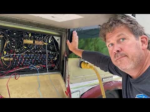 MCI bus conversion work. Electrical system work. Paying it forward with Lance. propane injection