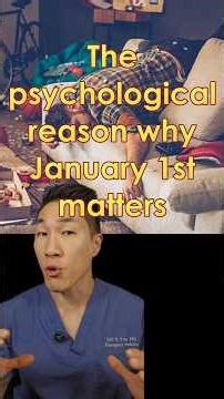 How you start the year has an impact on how it ends ♻️ #medical #doctor #psychology #newyear #2026