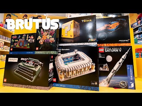 【大人向け】最近のレゴがすごいことになっていた…！ BRUTUSが気になった「大人向けレゴ®️ブロック」6選