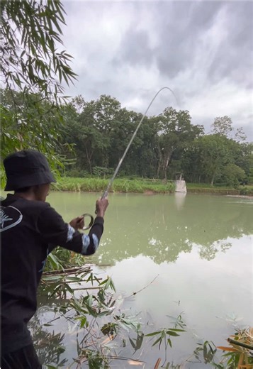 1 JAM sebelum MAGRIB🥶waktu mancing yang sangat tepat. Aneh tapi ikan makin gacos rii🔥 #mafiafishhunter #riigenk #mancingmania #mancing #yogyakarta