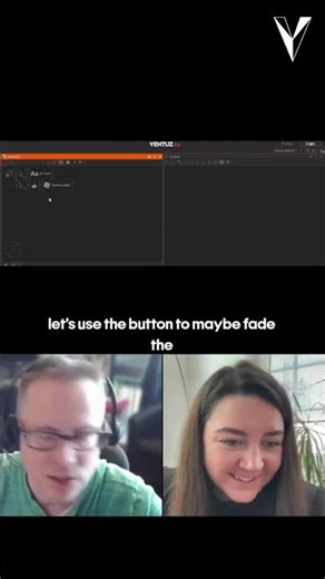 Creating a simple button in Ventuz