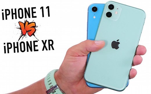 iPhone 11与 iPhone XR上手对比