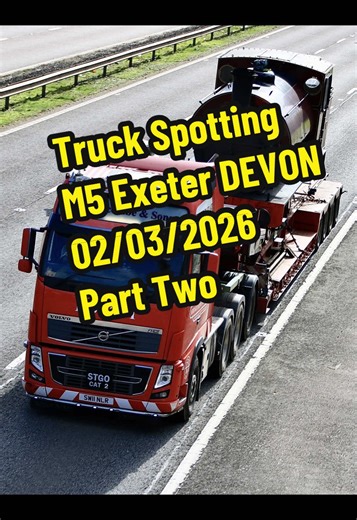 Truck Spotting on M5 Exeter - Part Two