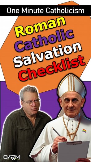Christian Apologist Matt Slick, founder and president of CARM.org, explains the process of achieving and maintaining salvation as a member of the Roman Catholic Church. The process is much more complicated than trusting in the finished work of Jesus Christ on the cross, which is the biblical means of salvation. For more information on issues in the RCC, visit our website. www.CARM.org We have a large cut and paste resource here to help you defend the Gospel https://carm.org/apologia/cut/ As well