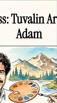 Bob Ross: The sad farewell of the painter grandfather! #art #history #documentary