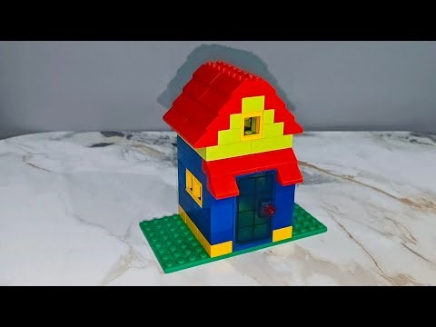 Satisfying LEGO House Build 🏠 | Relaxing ASMR Sounds & DIY Tutorial #asmr #asmrsounds #LEGOASMR