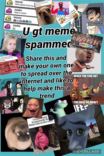 Get memes spammed