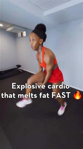 Plyo cardio that hits EVERYTHING. Low impact variation included