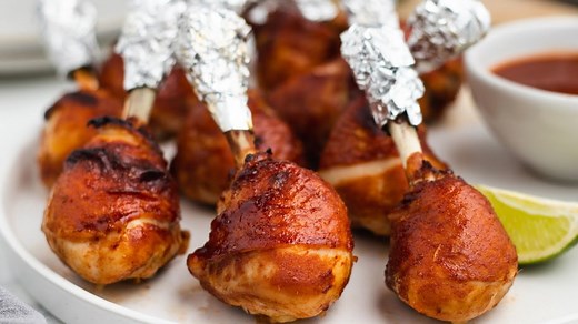 BBQ Chicken Lollipops Recipe