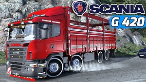 Scania G420 8×2 v1.0 [1.36.x] - ETS2 mods download