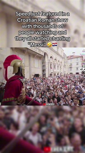 IShowSpeed Shines in Croatian Show with Messi Chant