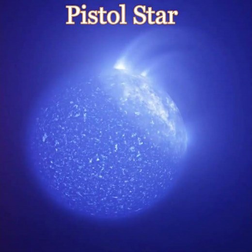 Pistol Star: A Blue Hypergiant #shorts #space #amazing