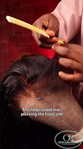 How I Pluck a Lace Front for a Natural Hairline (Beginner Friendly) #frontalclass #tutorial