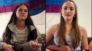 10K views · 512 reactions | Cleansing your timeline with the sweet sounds and musical talents of Emma Andres and Kalyany Steele.  | UCLA Gymnastics | Facebook