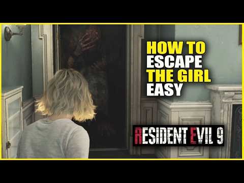 How to Escape the Shadow Ghost or The Girl || Resident Evil 9 Requiem Gameplay