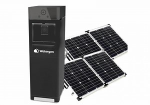 Watergen's new solar-powered 'GENNY' creates clean, drinkable water from the air