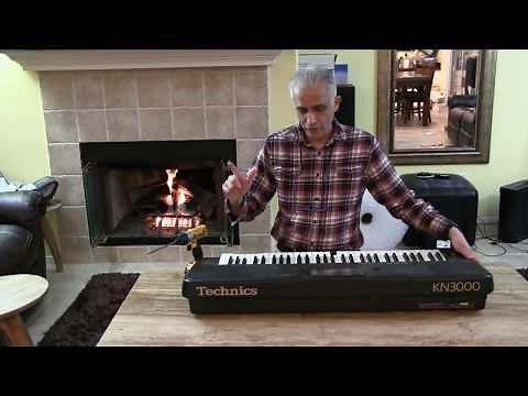 Tutorial On Taking Apart Technics SX KN-3000 Synthesizer Music Keyboard ( Replacing Play Keys )