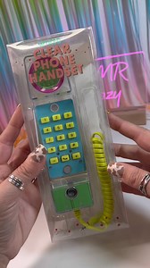 1.7M views · 10K reactions | Wired Clear Phone Handset #asmr #targetdollarspot #nostalgia | ASMR Crazy | Facebook