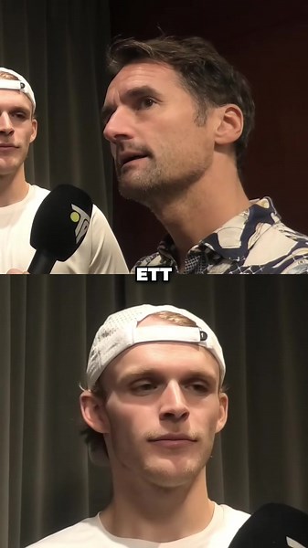 Klart Erik Grevelius är taggad inför kvällens dubbel i Stockholm Open! #stockholmopen #tennis