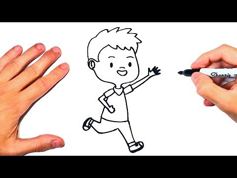 Como dibujar un Niño Facil | Dibujando un NIÑO FÁCIL