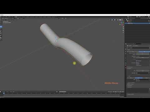 Blender Sweep a Profile Along a Path