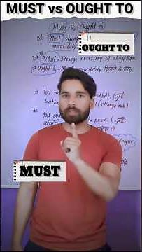 Must vs Ought To – Learn the Key Differences & Usage with Easy Examples | English Grammar #virajsir