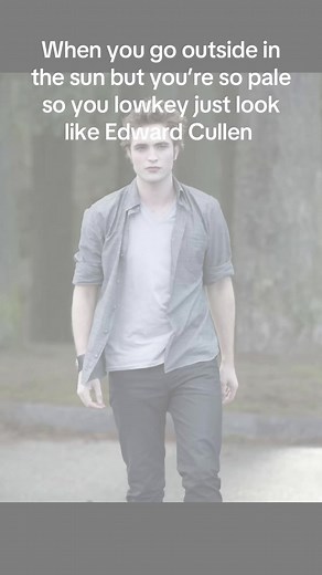 Pale Skin in Sunlight — Why You Look Like Edward Cullen