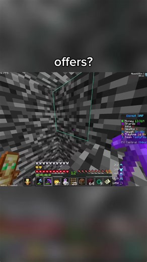 Bedrock Hole in nether on DonutSMP #fyp #donutsmp #viral | old nether portal minecraft