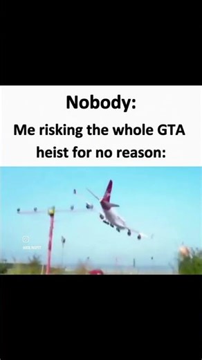 Me in GTA showing my piloting skills ✈️