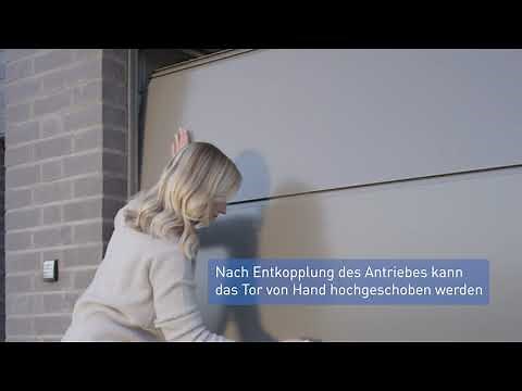 Montage Notentriegelung Extra 315 von Novoferm