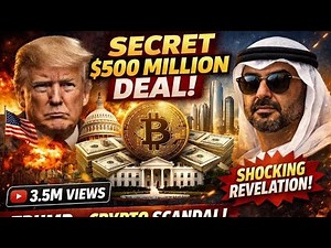 “Trump Crypto Scandal EXPOSED | Secret $500 Million Deal Revealed” 🔥