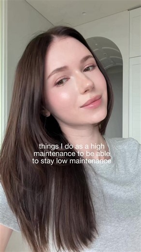 things I do as a high maintenance to be able to stay low maintenance 🤍🫧 #glowup #bodycare #skincaretips #skintreatments #skincare