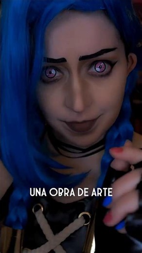 ⭐ASMR Jinx te corta el pelo 💙✂️ ¿confias en ella?