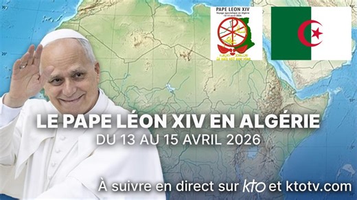 Le pape Léon XIV en Algérie : toutes les étapes en direct sur KTO — KTOTV