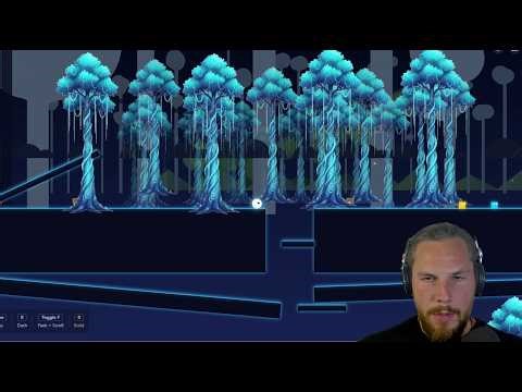 Ori inspired multiplayer browser canvas editor - short tech demo 1#