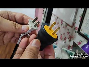 Replacement of Electric Fan Power Plug