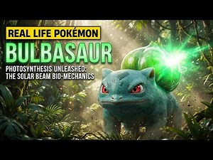 Real Life Pokémon – NatGeo BULBASAUR SOLAR BEAM Photosynthesis Unleashed!