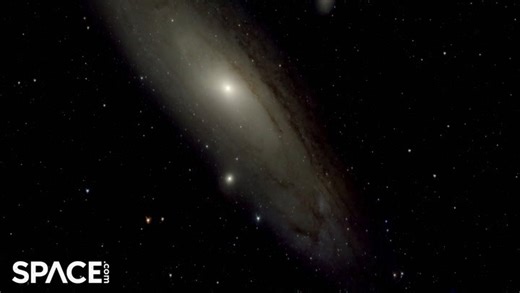 View of Andromeda galaxy captured by China's Wide Field Survey Telescope