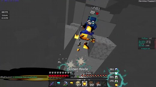 Minecraft UHC Highlights: Rod Critting Compilation