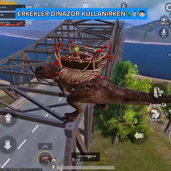KIZLAR WS ERKEKLER DİNAZOR KULLANIRSA😂🤣😂#pubgmnextstarprogram#pubgmobile#teamzwice#pubgtroll#pubgms30