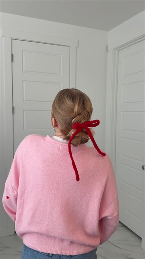 Messy Bun and Braid Combo Tutorial for Short Hair