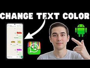 How To Change Text Color In WhatsApp Message - Detailed Tutorial