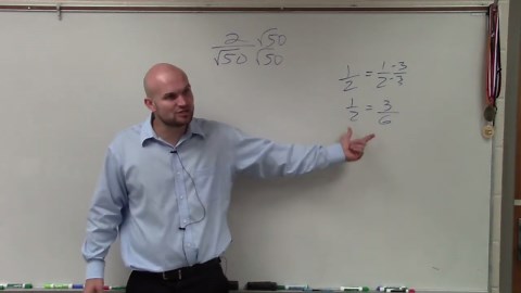 Introduction to rationalizing the denominator to simplify a radical expression