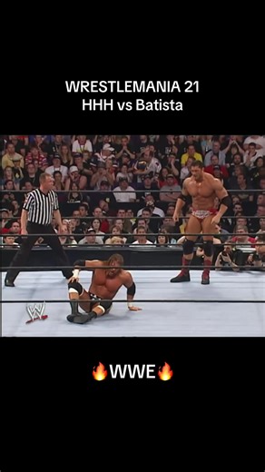 WrestleMania 21: HHH vs Batista for the World Heavyweight Title