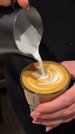 TOUT SUITE on Instagram: "It’s chaos out there. Coffee helps. Especially in here with us. 😊☕️ Kara is on bar tonight pouring up til 11pm! Stop by at TS SODO at Trebly Park: 1515 Fannin St. #almondcroissant #baristadaily #baristalove #coffeereels #coffeeislife"