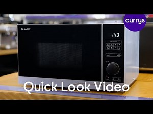 SHARP YC-PS254AU-S Solo Microwave - Quick Look
